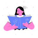 پیش‌نمایش فایل girl-reading-book-10306485 از پک خرگوش بامزه