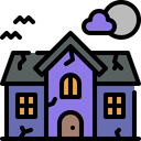 پیش‌نمایش فایل haunted-house-4789073 از پک هالووین