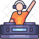 پیش‌نمایش فایل disk-jockey-5022197 از پک جشن تولد