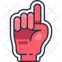 پیش‌نمایش فایل foam-hand-support-5053089 از پک بیسبال