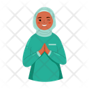 پیش‌نمایش فایل muslim-woman-5206573 از پک کاراکترها عید مبارک