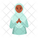 پیش‌نمایش فایل muslim-woman-character-5206572 از پک کاراکترها عید مبارک