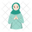 پیش‌نمایش فایل muslim-young-woman-5206574 از پک کاراکترها عید مبارک