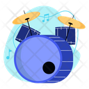 پیش‌نمایش فایل drum-set-5333864 از پک مجموعه استیکر ساز موسیقی