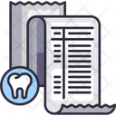 پیش‌نمایش فایل dental-invoice-5425690 از پک مراقبت از دندان