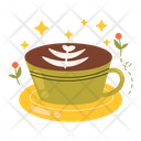 پیش‌نمایش فایل latte-5532849 از پک مجموعه استیکر باریستا قهوه