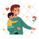 پیش‌نمایش فایل father-holding-his-son-on-his-arm-5591547 از پک مجموعه استیکر روز پدر