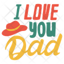 پیش‌نمایش فایل i-love-you-dad-5591551 از پک مجموعه استیکر روز پدر