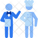 پیش‌نمایش فایل waiter-and-chef-5589702 از پک رستوران