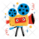 پیش‌نمایش فایل movie-camera-5634705 از پک مجموعه استیکر زمان فیلم