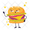پیش‌نمایش فایل burger-5627584 از پک مجموعه استیکر غذا فست