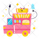 پیش‌نمایش فایل cotton-candy-truck-5627587 از پک مجموعه استیکر غذا فست