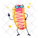 پیش‌نمایش فایل hotdog-5627595 از پک مجموعه استیکر غذا فست