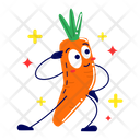 پیش‌نمایش فایل carrot-5633179 از پک مجموعه استیکر سبزیجات