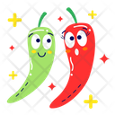 پیش‌نمایش فایل chilli-5633181 از پک مجموعه استیکر سبزیجات