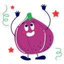 پیش‌نمایش فایل fig-5637544 از پک مجموعه استیکر میوه