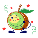 پیش‌نمایش فایل kiwi-5637548 از پک مجموعه استیکر میوه