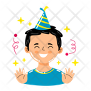 پیش‌نمایش فایل birthday-boy-5992023 از پک مجموعه استیکر جشن تولد