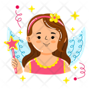پیش‌نمایش فایل fairy-5992033 از پک مجموعه استیکر جشن تولد
