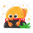 پیش‌نمایش فایل hermit-crab-6014208 از پک مجموعه استیکر حیوان خانگی بامزه