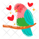 پیش‌نمایش فایل love-bird-6014210 از پک مجموعه استیکر حیوان خانگی بامزه