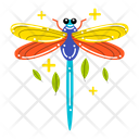 پیش‌نمایش فایل dragonfly-6013418 از پک مجموعه استیکر حشره