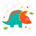 پیش‌نمایش فایل centrosaurus-6005214 از پک مجموعه استیکر دایناسور بامزه