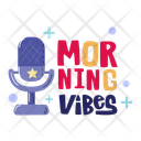 پیش‌نمایش فایل morning-vibes-6255096 از پک مجموعه استیکر پادکست