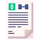پیش‌نمایش فایل invoice-6412423 از پک تناسب اندام