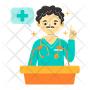 پیش‌نمایش فایل doctor-speech-6312099 از پک فعالیت کلینیک بیمارستان