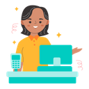 پیش‌نمایش فایل cashier-6338199 از پک فعالیت مواد غذایی خرید