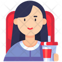 پیش‌نمایش فایل female-watching-6377334 از پک سینما فیلم