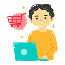 پیش‌نمایش فایل online-shopping-6574156 از پک مجموعه استیکر دوشنبه سایبری