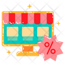 پیش‌نمایش فایل online-store-6574157 از پک مجموعه استیکر دوشنبه سایبری