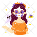 پیش‌نمایش فایل catrina-6580230 از پک لباس هالووین