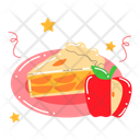 پیش‌نمایش فایل apple-pie-6574340 از پک مجموعه استیکر شکرگزاری