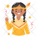 پیش‌نمایش فایل native-american-6574355 از پک مجموعه استیکر شکرگزاری