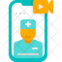 پیش‌نمایش فایل videocall-doctor-6784149 از پک خدمات سلامت آنلاین