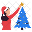 پیش‌نمایش فایل decorating-christmas-tree-6909711 از پک استیکر کریسمس