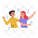 پیش‌نمایش فایل dancing-6910816 از پک مجموعه استیکر شب سال نو