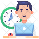 پیش‌نمایش فایل working-time-7322021 از پک دفتر کار