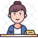 پیش‌نمایش فایل receptionist-7322060 از پک دفتر کار
