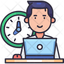 پیش‌نمایش فایل working-time-7322071 از پک دفتر کار