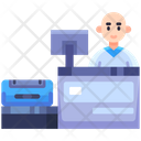 پیش‌نمایش فایل check-in-desk-7467897 از پک فرودگاه