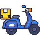 پیش‌نمایش فایل scooter-delivery-7547825 از پک تحویل
