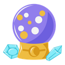 پیش‌نمایش فایل crystal-ball-8125977 از پک هالووین