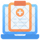 پیش‌نمایش فایل medical-report-on-laptop-9314766 از پک پزشکی از راه دور