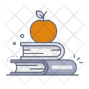 پیش‌نمایش فایل apple-on-books-9745613 از پک مدرسه