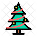پیش‌نمایش فایل christmas-tree-370 از پک کریسمس – دورخط پرشده