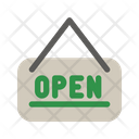 پیش‌نمایش فایل open-signboard-64 از پک جمعه سیاه – رنگ‌های تخت